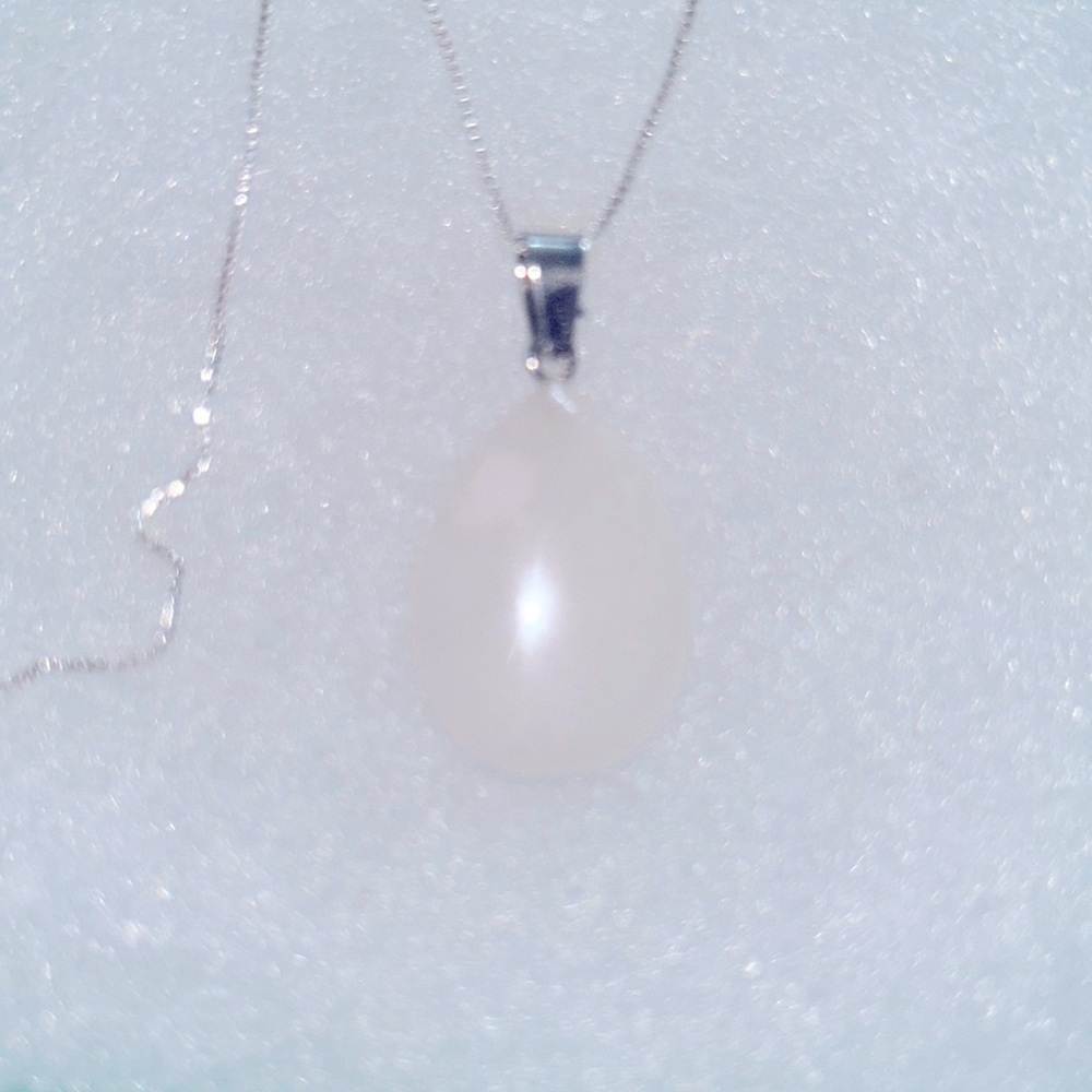 Boho hippie Agate Sterling Silver 16” Necklace